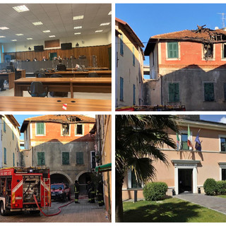 San Bartolomeo al Mare, incendio della palazzina in piazza Verdi: i due imputati chiedono di patteggiare la pena a 3 anni e 4 mesi di carcere
