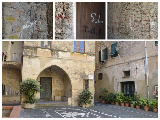 Imperia, vandalizzato palazzo Pagliari. L'assessore Gandolfo: "Siamo molto amareggiati, ripuliremo subito" Imperia, vandalizzato palazzo Pagliari. L'assessore Gandolfo: "Siamo molto amareggiati, ripuliremo subito"
