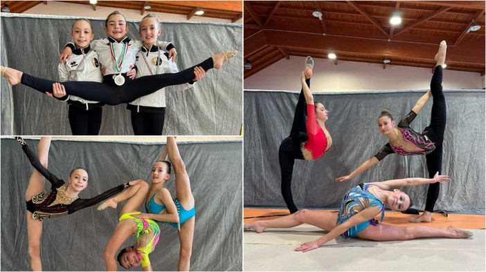 Ginnastica ritmica, le farfalle di Imperia centrano il podio ai Campionati regionali (foto) Ginnastica ritmica, le farfalle di Imperia centrano il podio ai Campionati regionali (foto)