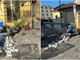 Discarica a cielo aperto dietro il Comando della polizia locale a Imperia