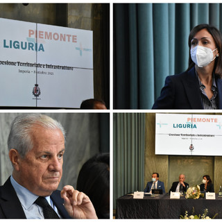 Imperia, iniziato il vertice a Palazzo civico: i collegamenti tra Liguria e Piemonte al centro dei colloqui con il ministro Mara Carfagna (foto) Imperia, iniziato il vertice a Palazzo civico: i collegamenti tra Liguria e Piemonte al centro dei colloqui con il ministro Mara Carfagna (foto)