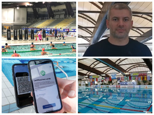 Imperia, in zona bianca e gialla regole invariate per l'accesso in piscina. Gai "Per noi non cambia nulla, rimane il rispetto totale dei protocolli sanitari" (Video)