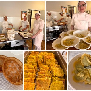 Ravioli, polpettone e stroscia: un menù tipico ligure per i bambini delle scuole