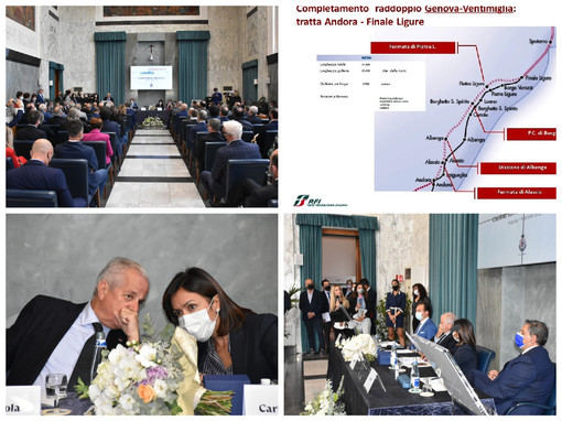 Raddoppio ferroviario Andora-Finale Ligure, il commissario Macello: "Entro 5 anni vogliamo terminarlo" Raddoppio ferroviario Andora-Finale Ligure, il commissario Macello: "Entro 5 anni vogliamo terminarlo"