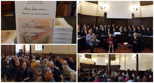 "Anno dopo anno...Imperia, una città in cammino", il libro di  Biancamaria Donatiello e Antonella Gaibisso Dominici alla Lagorio (foto)