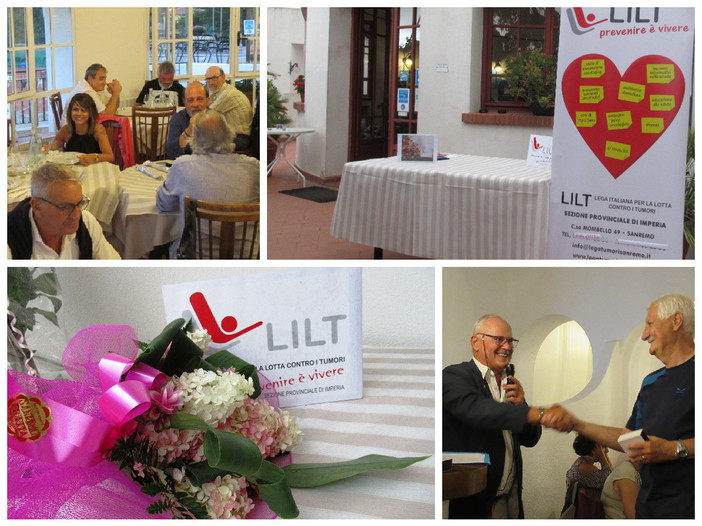 Sanremo, giovedì la serata conviviale e i ringraziamenti ai volontari LILT, sempre attivi nonostante la pandemia (foto) Sanremo, giovedì la serata conviviale e i ringraziamenti ai volontari LILT, sempre attivi nonostante la pandemia (foto)