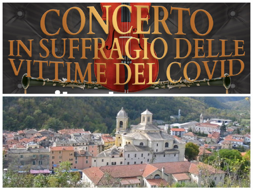Pieve di Teco, domenica il concerto in ricordo elle vittime del Covid Pieve di Teco, domenica il concerto in ricordo elle vittime del Covid