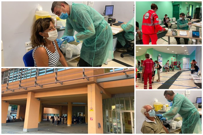 Notte all'insegna del vaccino anti-covid: a Imperia in 166 hanno partecipato all'iniziativa realizzata al Palasalute da Regione e Asl 1