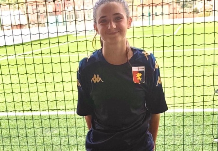Da Imperia al Genoa, la bella storia di Chiara Alba la stella promessa del Grifone