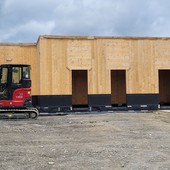 Il cantiere dell'Asilo dei Piani                                                                                                                        (Foto Flammia)