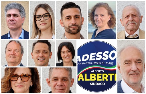 Elezioni San Bartolomeo al Mare, presentati i dieci candidati della lista "Adesso Alberti"