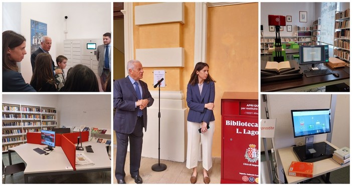 La Biblioteca Civica diventa digitale, l'assessora Roggero: "Innovazioni che faciliteranno gli utenti" (foto e video)