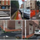 Alle Ferriere marciapiedi impraticabili e auto abbandonate: la denuncia dei consiglieri PD