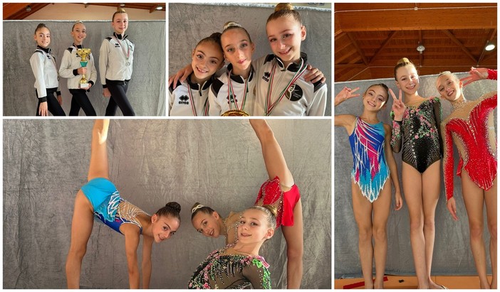 Ginnastica ritmica, la "farfalla" del Cerchio D'oro Emma Lucifredi campionessa regionale