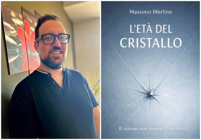 "L’età del cristallo", il debutto letterario dell'imperiese Massimo Merlino