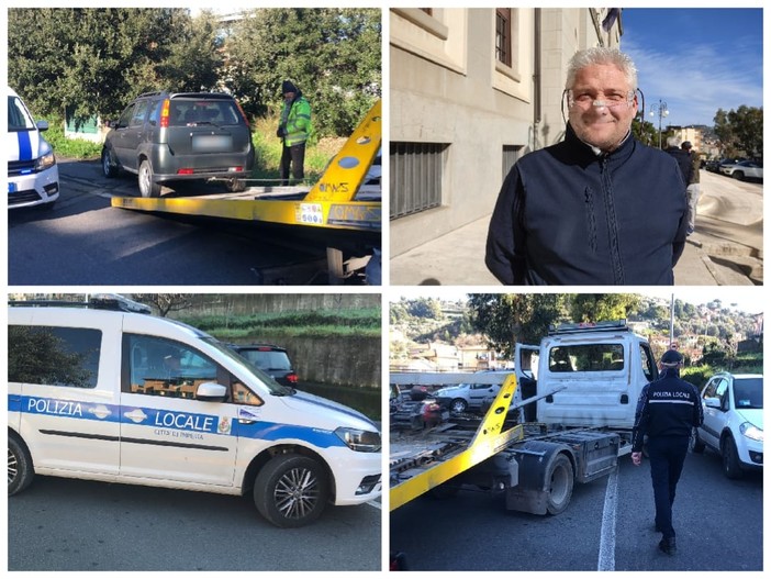 Imperia, lotta al degrado: rimosse dalla polizia locale molte auto abbandonate tra Oneglia e Caramagna (foto e video) Imperia, lotta al degrado: rimosse dalla polizia locale molte auto abbandonate tra Oneglia e Caramagna (foto e video)