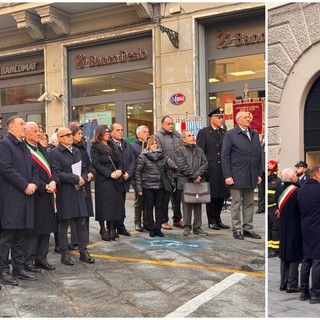 Giornata della Memoria, Imperia ricorda le vittime della Shoah e il partigiano Felice Cascione Giornata della Memoria, Imperia ricorda le vittime della Shoah e il partigiano Felice Cascione