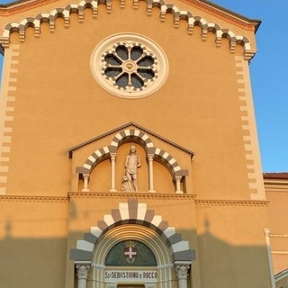 Dopo una lunga attesa riapre al culto la chiesa dei Santi Sebastiano e Rocco a Oneglia