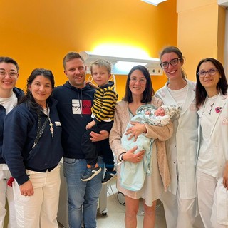 È Caterina la prima nata del 2026  a Imperia