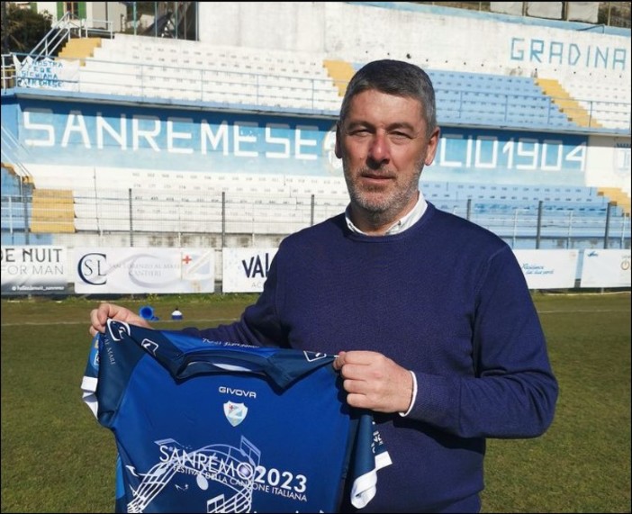 Svolta Sanremese, l'annuncio del presidente Masu: "In arrivo un nuovo socio e professionisti del mondo del calcio" Svolta Sanremese, l'annuncio del presidente Masu: "In arrivo un nuovo socio e professionisti del mondo del calcio"