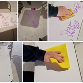 Vandalizzata la nuova palestra sulla Ciclabile, le attrezzature ripulite da una volontaria