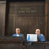 IMPERIA CALCIO. La conferenza stampa:  lavori alle strutture ancora in salita e ritiro lontano da Imperia  (Video)