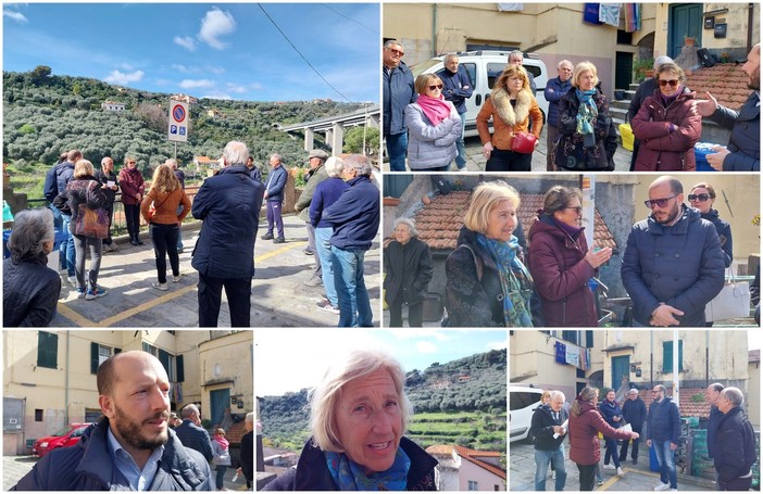 Imperia, a Oliveto un incontro dedicato all'Aurelia Bis, Ioculano (PD): "Opera fondamentale, ma si devono tutelare i cittadini" (foto e video)