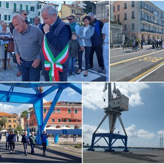Riqualificazione di Calata Cuneo e ampliamento della Banchina Aicardi, il sindaco Scajola: &quot;Un cambiamento che elimina i privilegi&quot; (foto e video)
