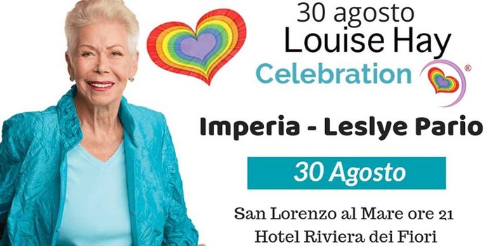 San Lorenzo: nell'ambito della rassegna 'Due parole in riva al Mare', stasera il corso ufficiale gratuito Louise Hay Celebration