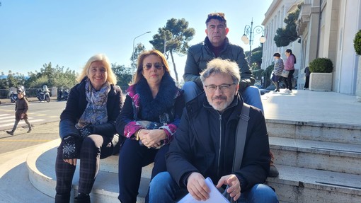 Un momento della conferenza stampa                                                   (foto Flammia)