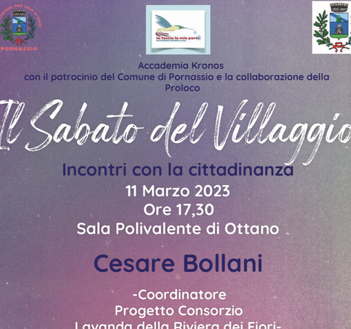 A Ottano di Pornassio ciclo di incontri sull'ambiente: apre Cesare Bollani A Ottano di Pornassio ciclo di incontri sull'ambiente: apre Cesare Bollani
