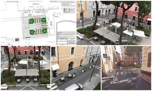 Imperia, una proposta per il restyling di piazza San Francesco da Paola