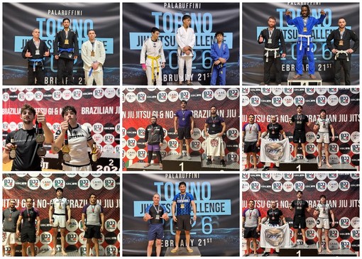 Arti marziali, otto medaglie per gli atleti dell'Infinity Jiu Jitsu di Imperia