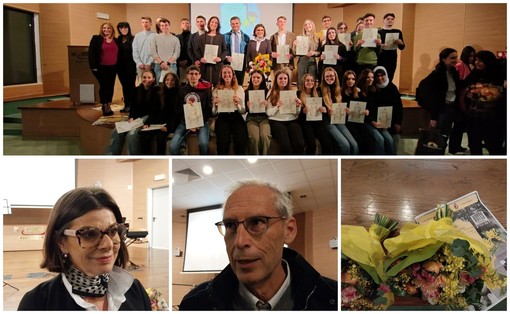 Imperia, premiati 30 giovani con le borse di studio dedicate a “Maria Pellegrina Amoretti” (foto e video)