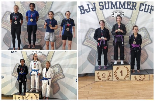 Doppio podio per la Tribe Jiu Jitsu Imperia alla 3ª Milano BJJ Summer Cup