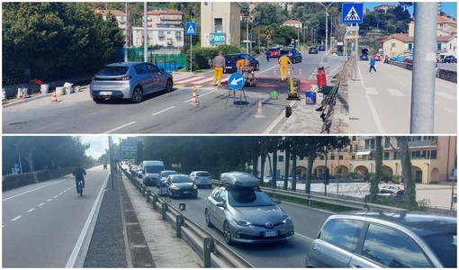 Nuovo attraversamento pedonale rialzato in Garbella a Porto Maurizio