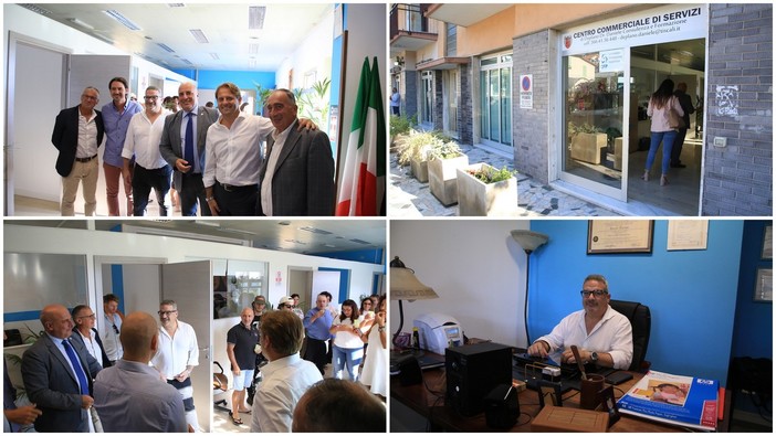 A Riva Ligure apre il primo Centro Commerciale di Servizi della provincia di Imperia (Foto e Video)
