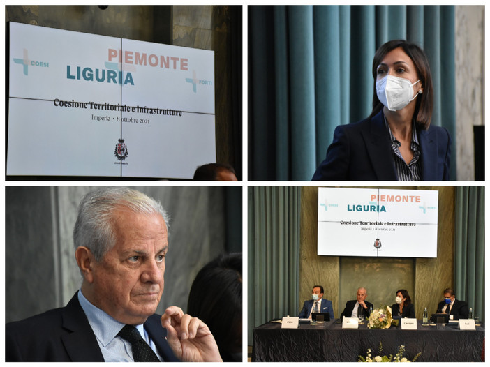Imperia, iniziato il vertice a Palazzo civico: i collegamenti tra Liguria e Piemonte al centro dei colloqui con il ministro Mara Carfagna (foto) Imperia, iniziato il vertice a Palazzo civico: i collegamenti tra Liguria e Piemonte al centro dei colloqui con il ministro Mara Carfagna (foto)
