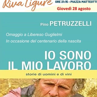 Riva Ligure, “Sale in Zucca”: gran finale con Pino Petruzzelli: l’omaggio a Libereso e la festa del Moscatello di Taggia