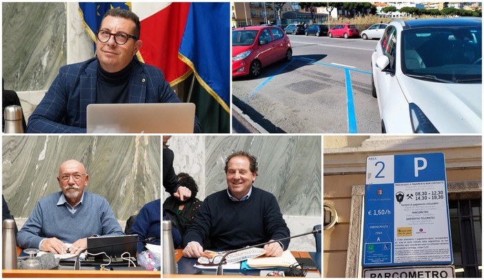 Parcheggi blu a Imperia, capigruppo maggioranza: "Incremento di solo 254 stalli a pagamento"