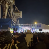 Imperia ha salutato il nuovo anno con la musica: festa e balli sulla banchina di Oneglia Imperia ha salutato il nuovo anno con la musica: festa e balli sulla banchina di Oneglia