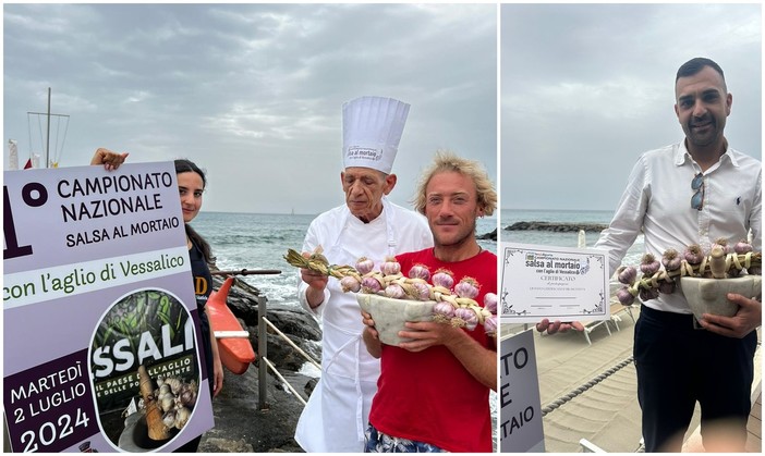 A Imperia l’ultima tappa di selezione del Campionato Nazionale di Salsa al Mortaio con l’aglio di Vessalico