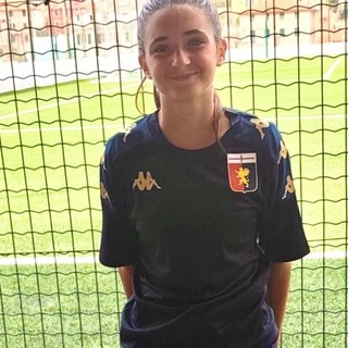 Da Imperia al Genoa, la bella storia di Chiara Alba la stella promessa del Grifone