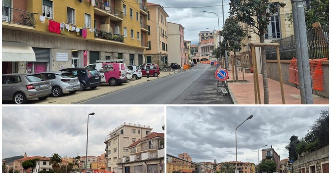 Imperia, senso unico in via Agnesi. In via Diano Calderina è protesta per i disagi Imperia, senso unico in via Agnesi. In via Diano Calderina è protesta per i disagi