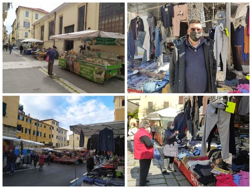 Imperia, il commercio ambulante torna a 'respirare' con la zona gialla, Campanini: &quot;Bisogna tornare alla vita, in sicurezza, ma si deve ripartire&quot; (video)