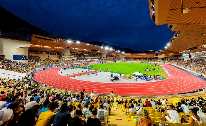 Meeting Internazionale di Atletica Leggera Herculis EBS allo Stadio Louis II di Monaco Meeting Internazionale di Atletica Leggera Herculis EBS allo Stadio Louis II di Monaco