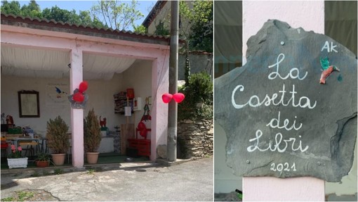 Ladri a Pornassio, rubate le offerte della "Casetta dei libri" di Ottano