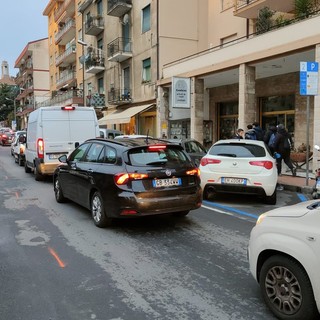 Imperia: traffico e code questa mattina sull'Argine Sinistro, l'Amministrazione &quot;Lavori che stanno terminando&quot;