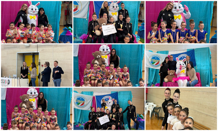 Ginnastica ritmica, per Il Cerchio d’Oro pioggia di medaglie (Foto)