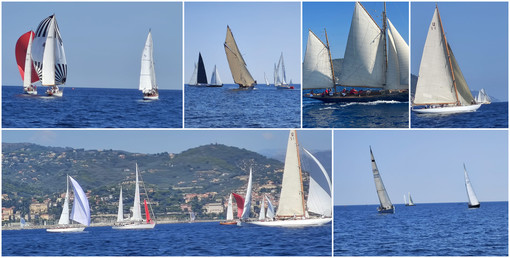 Vele d’epoca, le regine del mare regalano un’altra giornata storica per Imperia (foto)